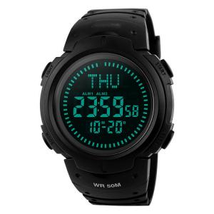 1231 5atm Waterproof Digital Compass Watch Mens Sports Watches relojes digitales para hombre