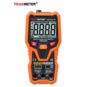 China High Safety Digital Multimeter Autorange , Auto Ranging Multimeter Electrical Continuity Tester supplier