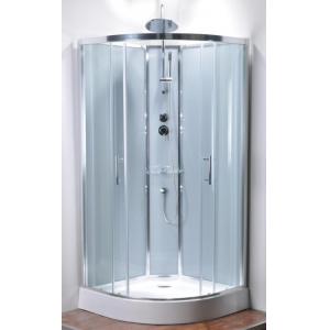 China Sliding Door Corner Shower Stall For Star Rated Hotels / Real Estate Property wholesale