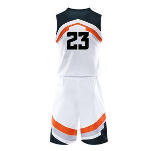 China Personalized High School Basketball Jerseys / Mens Sublimated Basketball Uniforms supplier