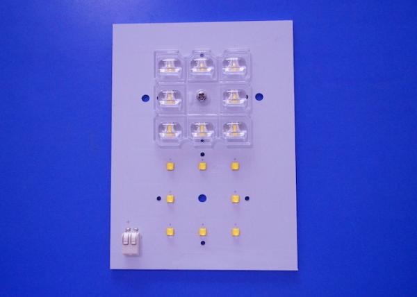 Customized Led Light Pcb Board XTE / XPG3 LED With 8 In 1 Lens 147x72 Degree