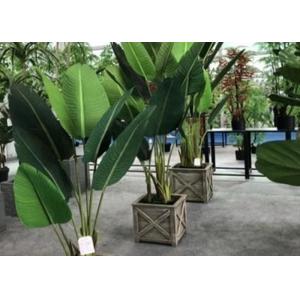 China Modern Artificial House Plants Living Room Faux Traveller Tree Plastic Potted wholesale