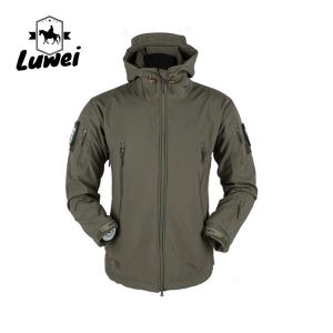 Custom Logo Winter Hooded Zip Up Male Poly Warm Utility Chaqueta Giacca a Vento Plain Long Overcoat Coats for Men