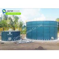 China Epoxy Coated Steel Municipal Waste Tanks 3450N/cm Adhesion on sale