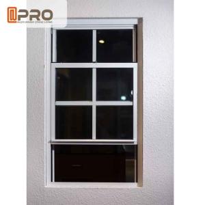 China UV Protection Aluminum Sash Windows ISO Certification With Flexibility Frame supplier