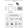China OEM Self Ordering Kiosk POS Terminal Shopping Terminal Windows System wholesale