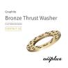 China SOBW Washer, Self-Lubricating Embedded Graphite Bronze, Copper Sliding Washer wholesale