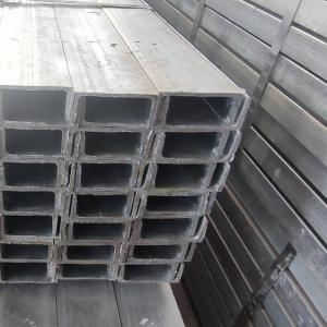JIS S235JR Galvanised Steel Channel Zinc Coated 50*50mm Carbon Steel Channel Bar