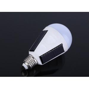 led solar bulb rechargeable emergency light E27 IP65 6000K AC85-265V