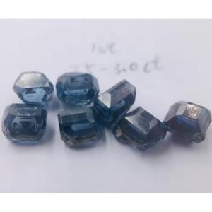 Blue diamond Uncut  Rough blue diamond Industrial Synthetic  diamond for gem