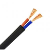 China Flat Power Cord Fire Resistant Control Cable RVVB Annealed Bare Copper Wire on sale