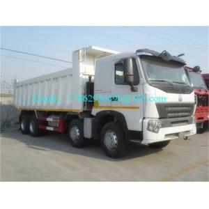 China High Speed Commercial Dump Trucks Heavy Duty With German ZF8118 Steering Gear Box supplier