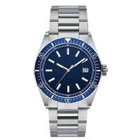 China Stainless Steel Mens Automatic Watch Ceramic Bezel Shock Resistant on sale