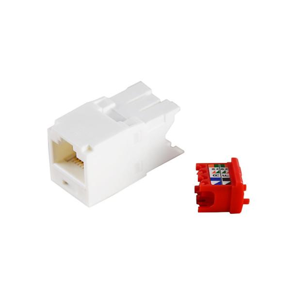 Cat5e модульный разъем utp rj45 ключевой разъем RJ45 CAT5E сетевой соединитель сетевой ключевой разъем UTP без экрана