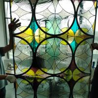 China Art Mosaic Glass Stained Glass Welding Decorative Doors And Windows Tiffiny Mosaic Church Glass on sale