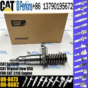 China Diesel common rail fuel injector 127-8216 0R-8682 127-8213 OR-8473 For C-A-T 3114 3116 E320B E325B E322B Engine wholesale