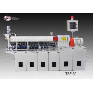 Carbon Black Laboratory Twin Screw Extruder , Masterbatch Lab Scale Extruder