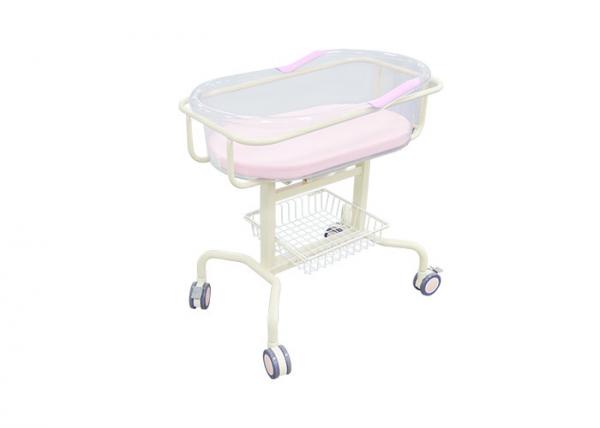 CE approved Pediatric Hospital Beds Transparent Baby Crib Colourful body