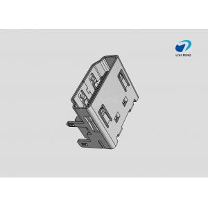 China HDMI Connectors, Receptacle, Standard Profile, 1 Port, Top, Right Angle, Surface Mount, Tape supplier