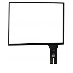 AG Etched Tempered Glass Capacitive Touch Screen Panel 10.4'' P Cap Ilitek Controller Board