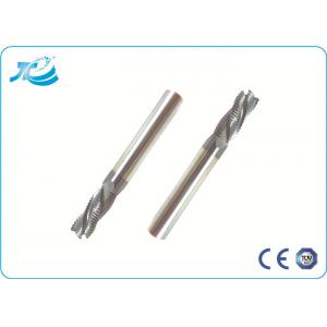 China Coating Tungsten Steel Roughing End Mill Feeds Speeds 6 - 20 mm Diameter supplier