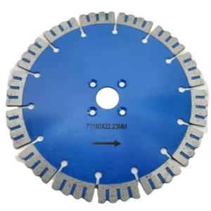 Ti-coated 180mm Diamond Blade Cutter Disc for Finishing Volcanic Stone in Mexico