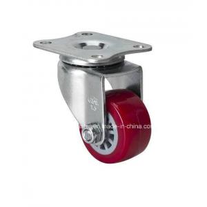 Edl Mini 35kg Load Capacity 1.5" Plate Swivel TPU Caster for Heavy-Duty Applications