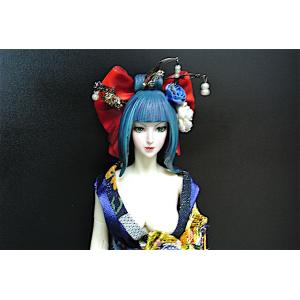 China Ancient Style Japanese Anime Figures Real Clothes For Collection 35*6*4cm supplier