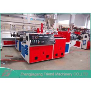 Simple Operation Plastic Extruder Machine Conical Twin Screw Extruder