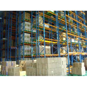 Factory VNA Pallet Racking System Very Narrow Aisle Forklift