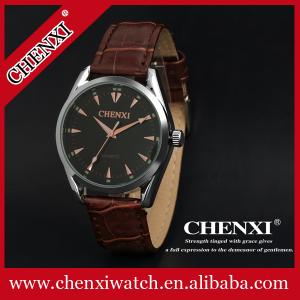 China Top Quality Unisex Watches Men's Women's Vintage Watch Sport Watch Rose Gold Leather Watch supplier