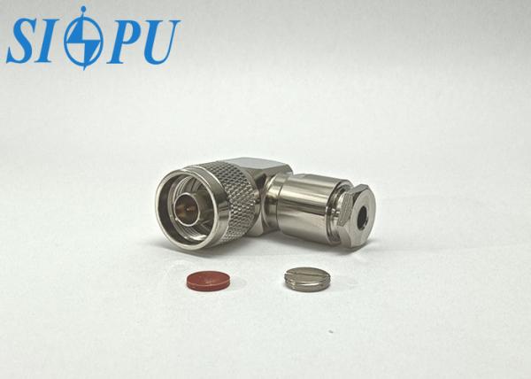 N Type Right Angle RF Coaxial Connector for RG142B/U Cable