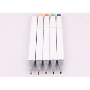 water-proof double-ended permanent art marker set, good quality office and school marker pen