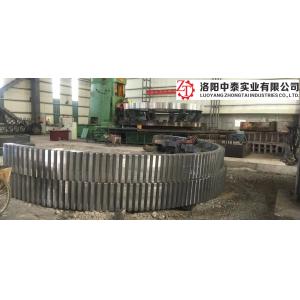 China Mill Girth Gear Cast Iron Custom Large Diameter Ring Gear Rotary supplier