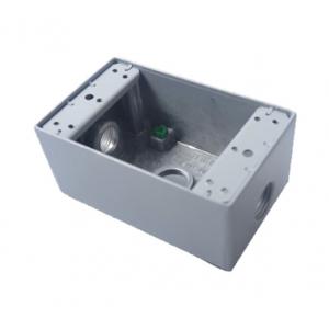 China 18.3 Cubic Inch Outdoor Electrical Junction Box , Waterproof Switch Box Single Gang supplier