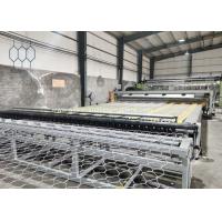 China 100x120mm Automatic Plc Gabion Production Line For 4500 Mm Width Gabion Mesh Sheet on sale