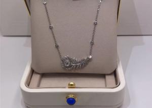 China JPN00590 0.66 Carats Personalized Diamond Jewelry Real Diamond Necklace on sale 