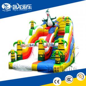 China cartoon inflatable pool slide, inflatable slip n slide supplier