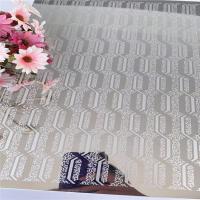 8K Mirror Silver Etched 304 Stainless Metal Sheet 0.95MM Thk