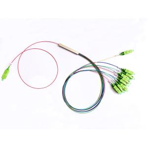 China Соединитель SC APC Splitter PLC Splitter G657A1 1x9 FTTR стального волокна ВОРСИНЫ трубки оптически supplier