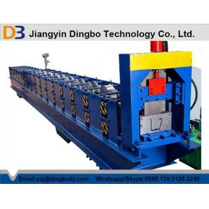 China Low Noise 5.5kw Standard Gutter Roll Forming Machine 15 Groups Roller supplier