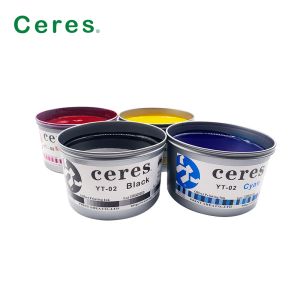 China Tinta de impresión offset base aceite modelo Ceres High Gloss YY02/YY03/YY09 con una validez de 2 años supplier