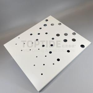 RAL9010 Artistic Design Aluminium Ceiling Board CTC Metal Square Ceiling Tiles