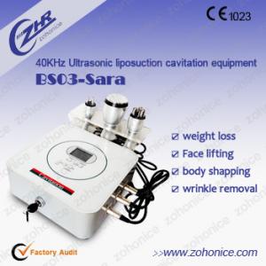 China Portable sound Fat Burning Cavitation Rf Slimming Beauty Machine For Lose Weight supplier