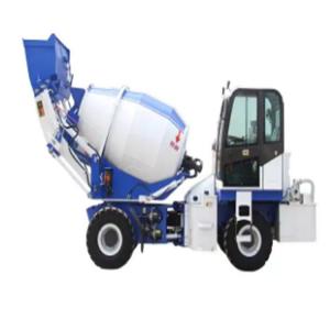 Large Drum 4WD Automatic Cement Mixer Lorry Self Loading Diesel Portable 6.5m3 Mobile