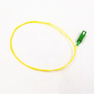 China Simplex Yellow Fiber Optic Cable SM Connector For Local Area Networks supplier