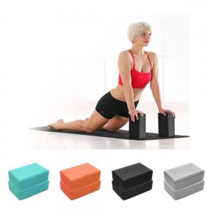 China Body Shaping Yoga Exercise Blocks , EVA Yoga Blocks Training Exercise Fitness Set Tool supplier