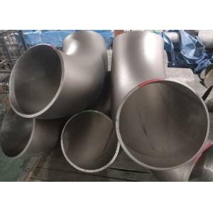 90 Degree Stainless Steel Pipe Fittings , ASME B16.9 Stainless Steel Elbow Fittings