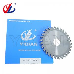 104x3.0 - 2.0x22x30T Saw Spare Parts End Cutting TCT Circular Saw Blade For Edgebander