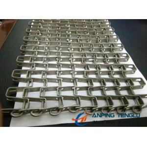 China Stainless Steel Horseshoe Mesh Conveyor Belt, for Heavy Goods Conveyor wholesale
